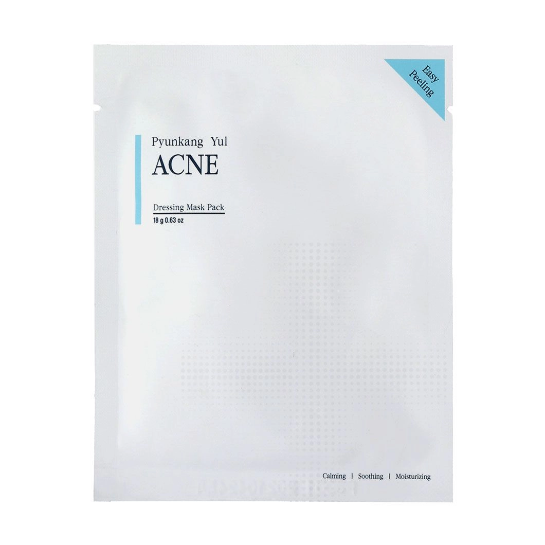 Pyunkang Yul Тканинна маска для обличчя Acne Dressing Mask Pack проти акне, 1 шт - фото N1