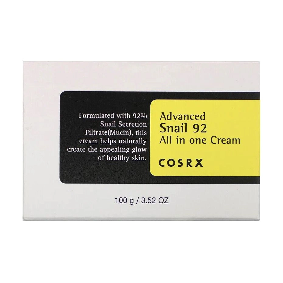Равликовий універсальний крем - CosRX Advanced Snail 92 All In One Cream, 100 мл - фото N5