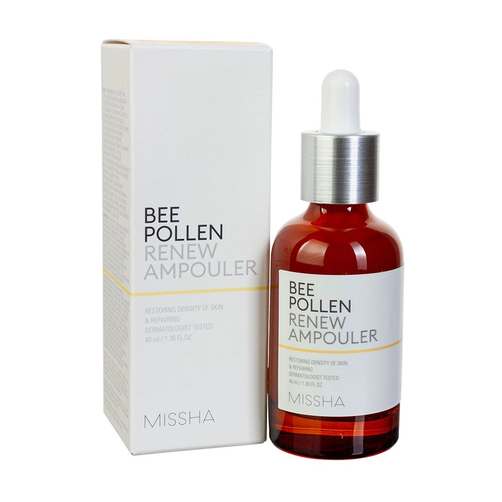 Missha Сироватка для обличчя Bee Pollen Renew Ampouler, 40 мл - фото N1