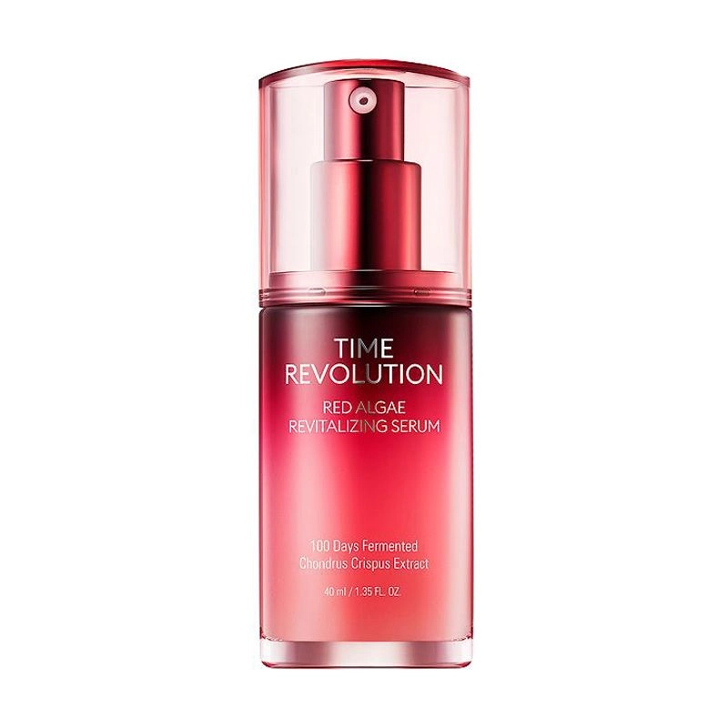 Missha Сироватка для обличчя Time Revolution Red Algae Revitalizing Serum з екстрактом червоних водоростей, 40 мл - фото N1