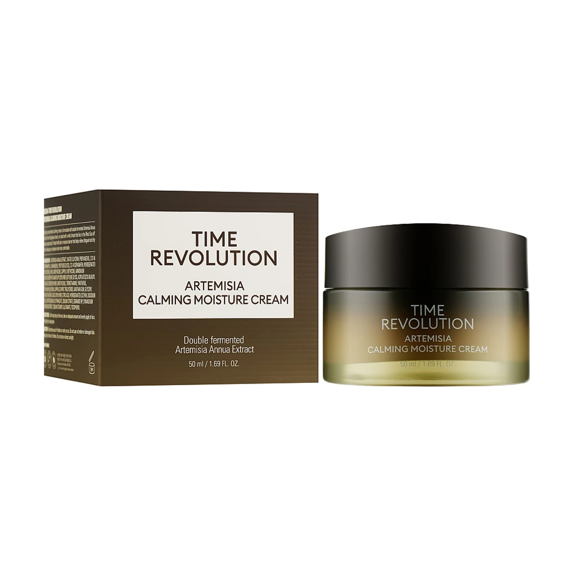 Missha Заспокійливий крем для обличчя Time Revolution Artemisia Calming Moisture Cream, 50 мл - фото N2