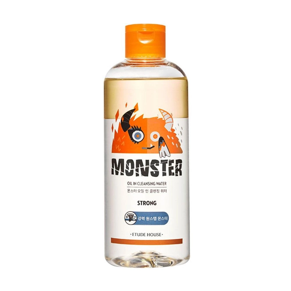 Etude House Міцелярна вода для зняття макіяжу Monster Oil In Cleansing Water, 300 мл - фото N1