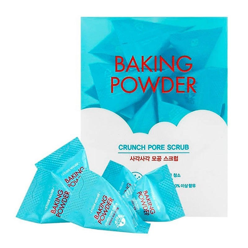 Etude House Набір скрабів для очищення шкіри обличчя Baking Powder Crunch Pore Scrub з харчовою содою, 24*7 г - фото N1
