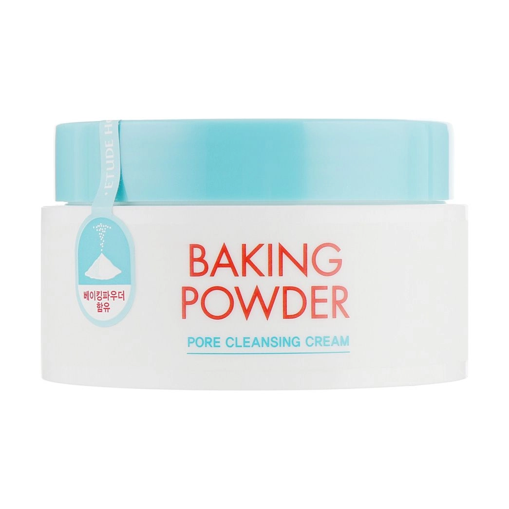 Etude House Очищувальний крем для обличчя Baking Powder Pore Cleansing Cream, 180 мл - фото N1