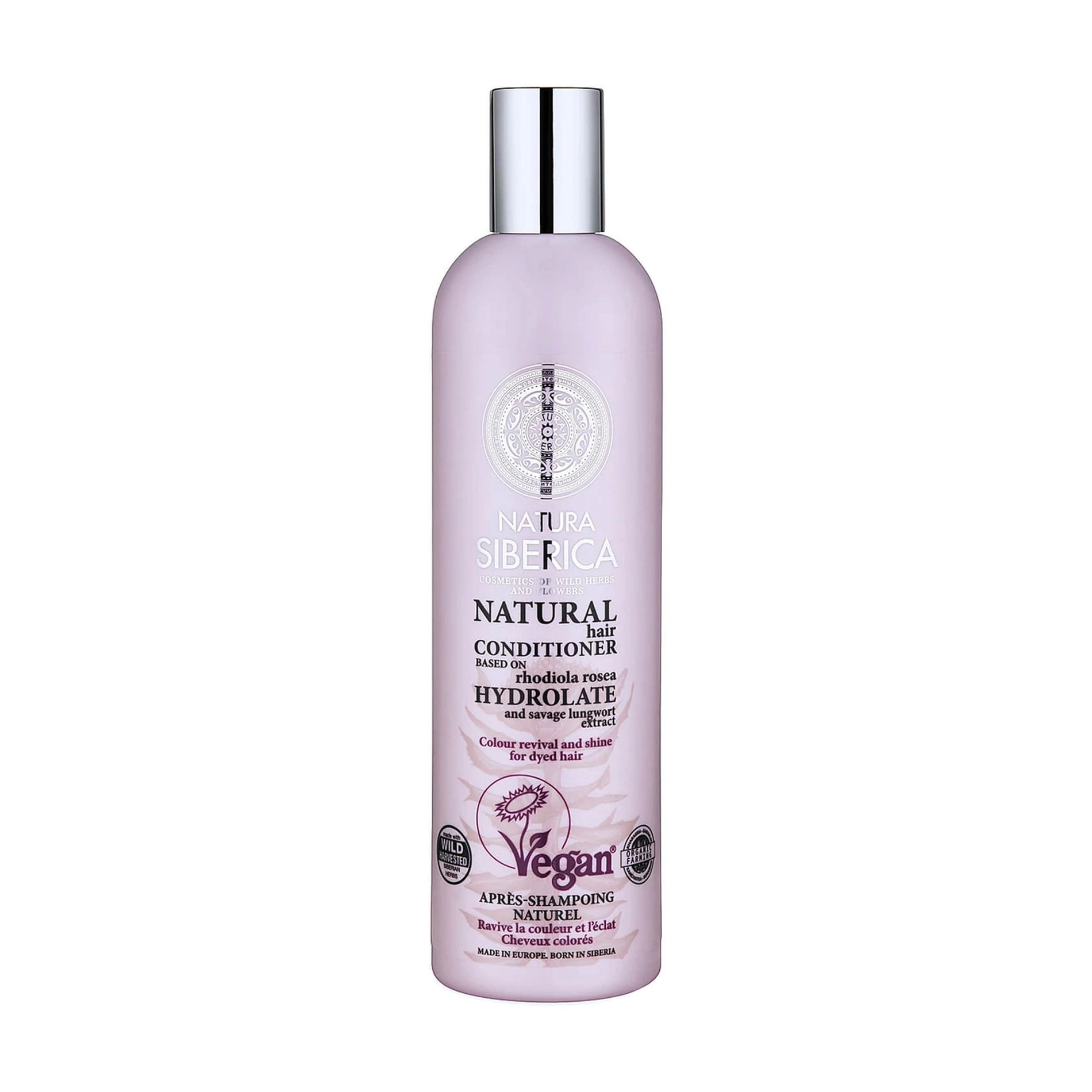 NATURA SIBERICA Бальзам для окрашенных волос Natural Hair Conditioner Hydrolate, 400 мл - фото N1