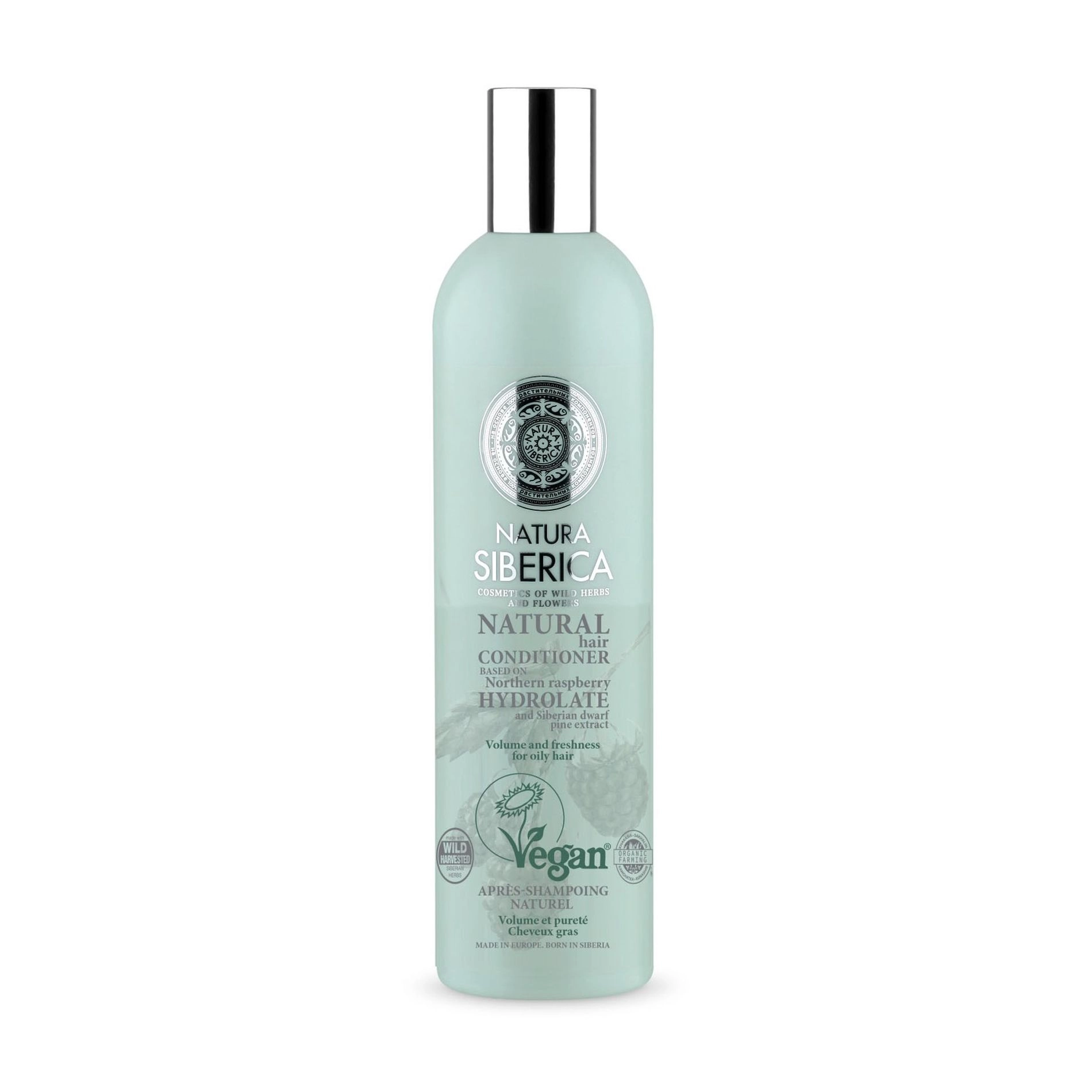 NATURA SIBERICA Бальзам для жирных волос Natural Hair Conditioner Hydrolate Объем и свежесть, 400 мл - фото N1