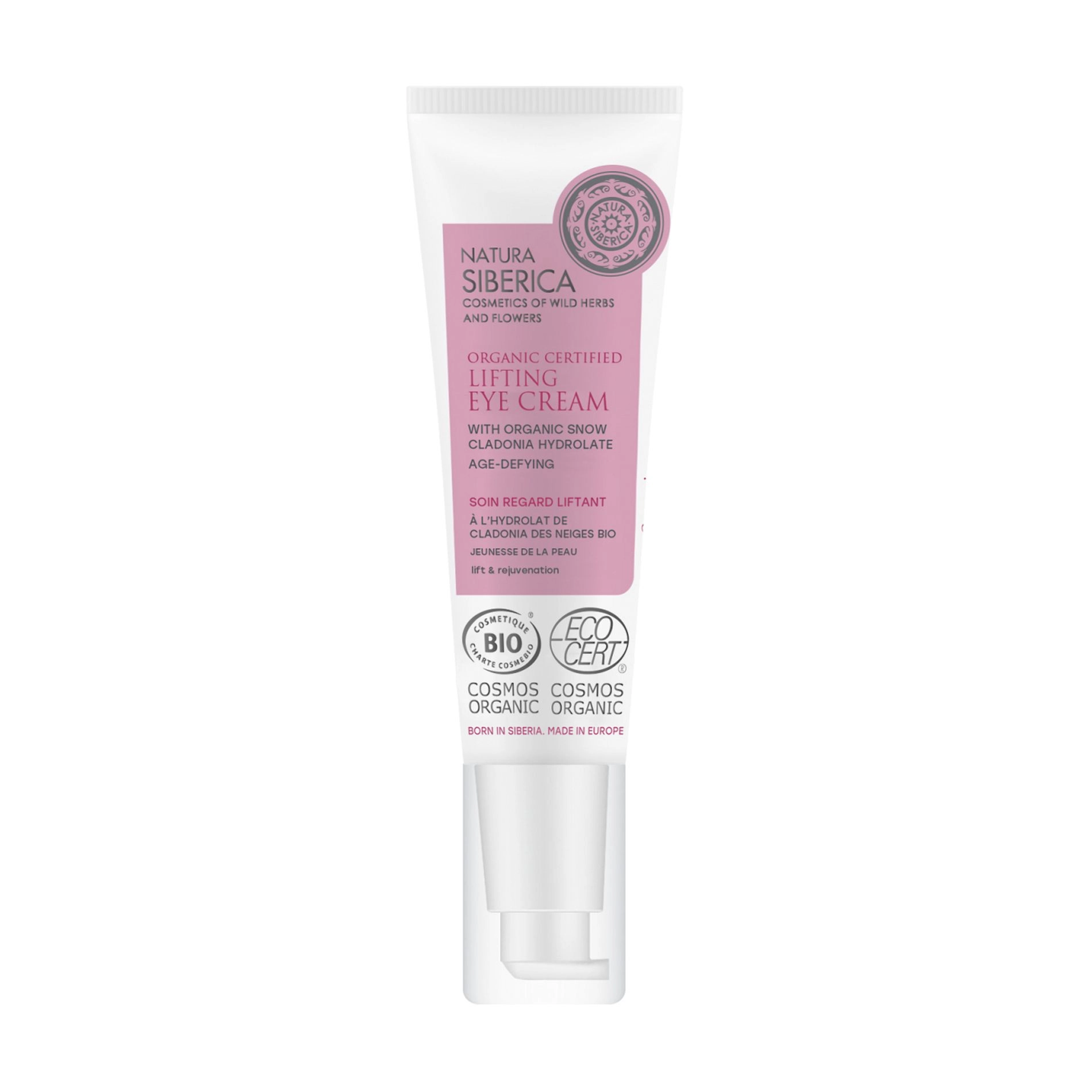 NATURA SIBERICA Крем для век Organic Certified Lifting Eye Cream Омолаживающий, 30 мл - фото N1