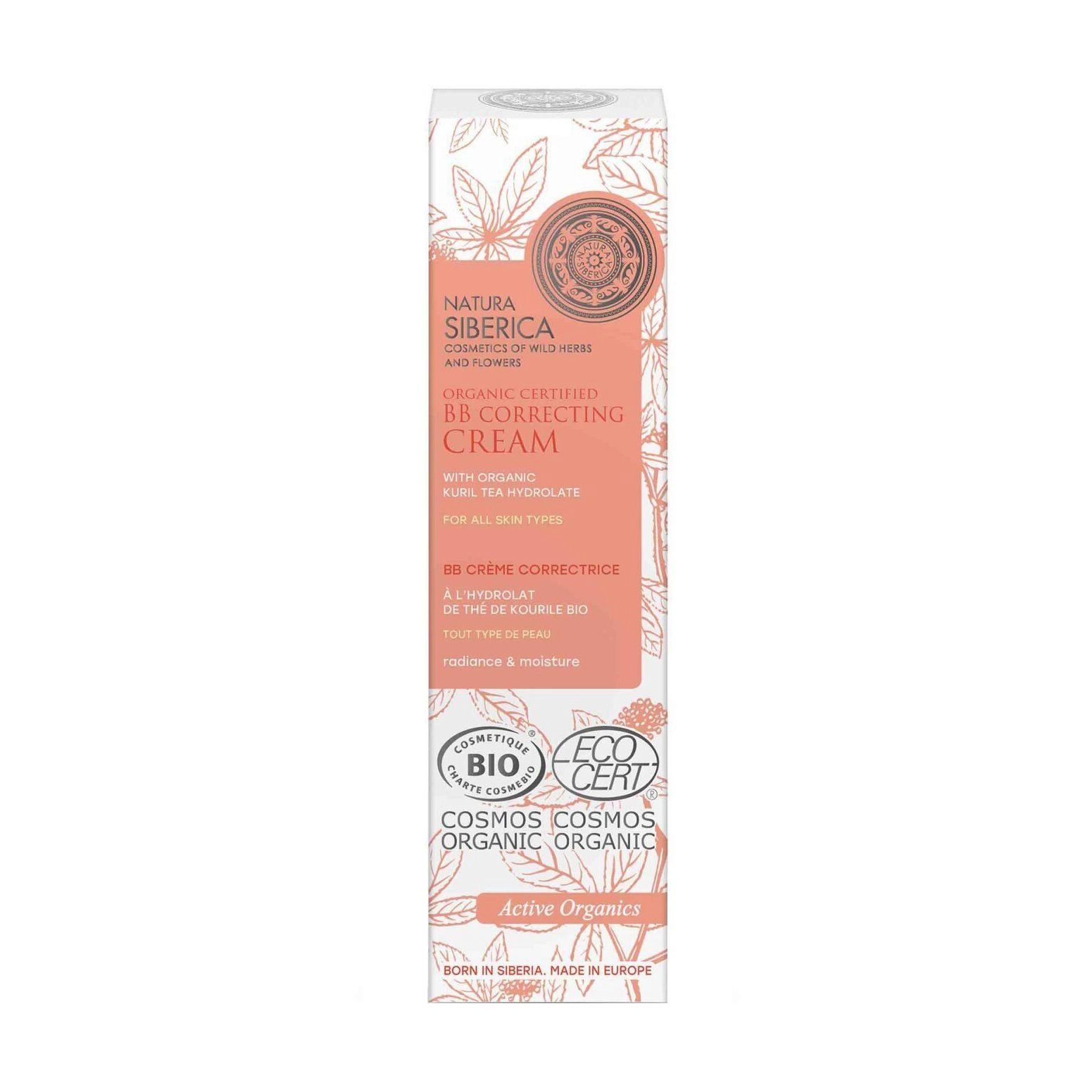 NATURA SIBERICA Корректирующий ВВ крем для лица Organic Certified BB Correcting Cream, 30 мл - фото N1