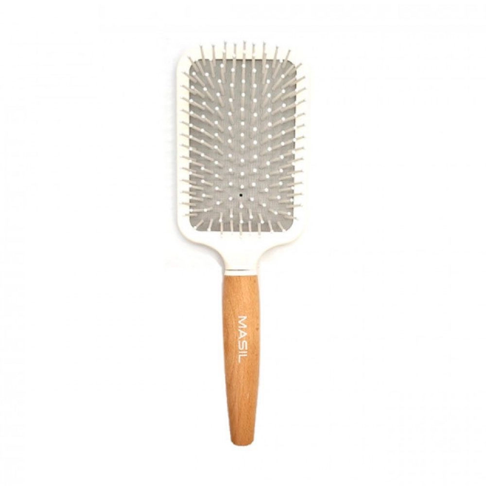 Антистатична щітка для волосся - Masil Wooden Paddle Brush, 1 шт - фото N1