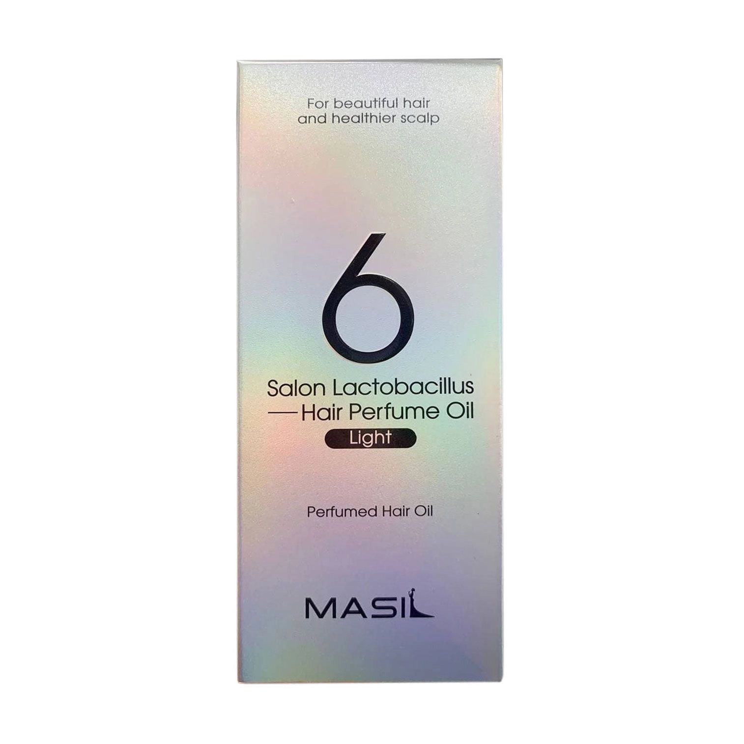 Легкое парфюмированное масло для волос с лактобактериями для ежедневного использования - Masil 6 Salon Lactobacillus Light Perfumed Hair Oil, 66 мл - фото N2