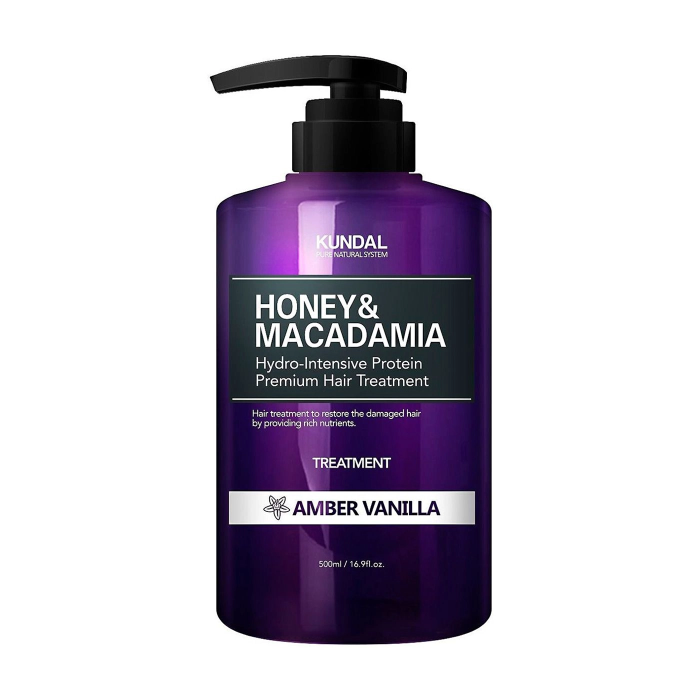 Кондиціонер-маска для волосся "Бурштинова ваніль" - Kundal Honey & Macadamia Treatment Amber Vanilla - фото N1