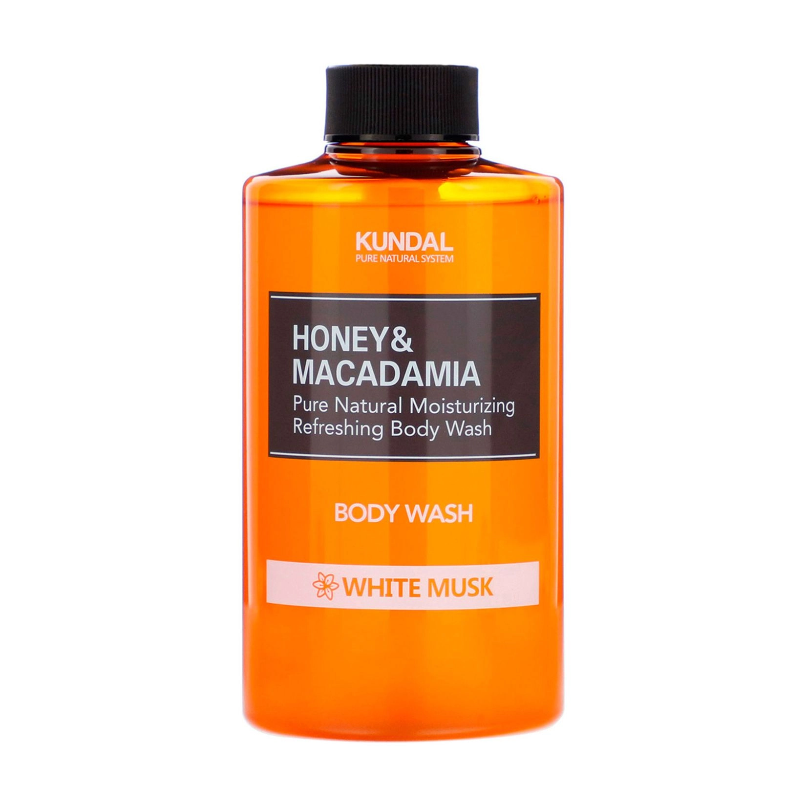Гель для душу Білий мускус - Kundal Honey & Macadamia Body Wash White Musk, 500 мл - фото N2