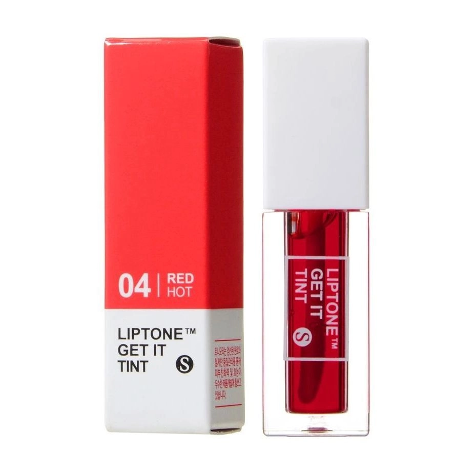 Tony Moly Тинт для губ Liptone Get It Tint S 04 Red Hot, 3 г - фото N1