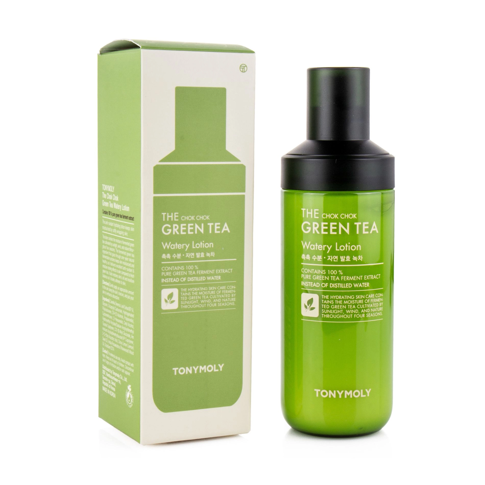 Tony Moly Лосьйон для обличчя The Chok Chok Green Tea Watery Lotion, 160 мл - фото N1