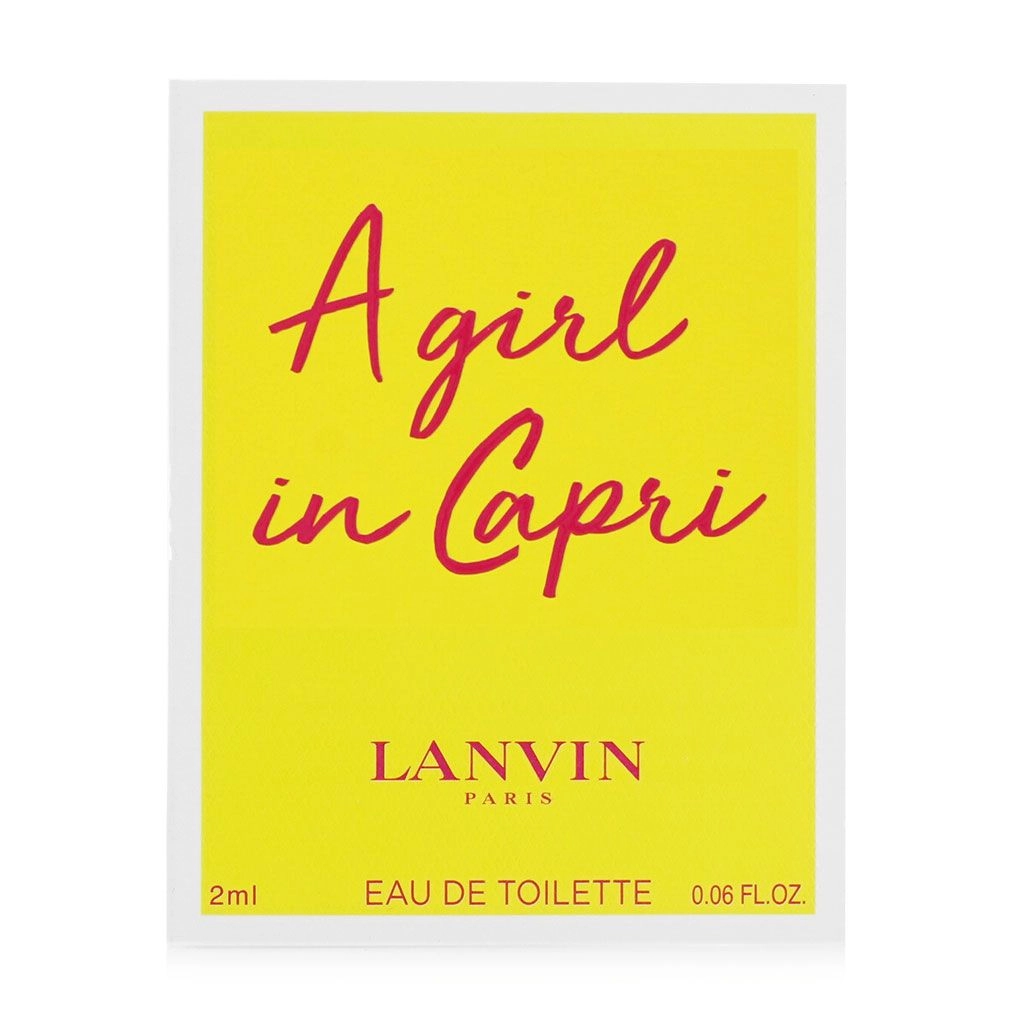 Lanvin A Girl in Capri Туалетная вода женская, 2 мл (пробник) - фото N1