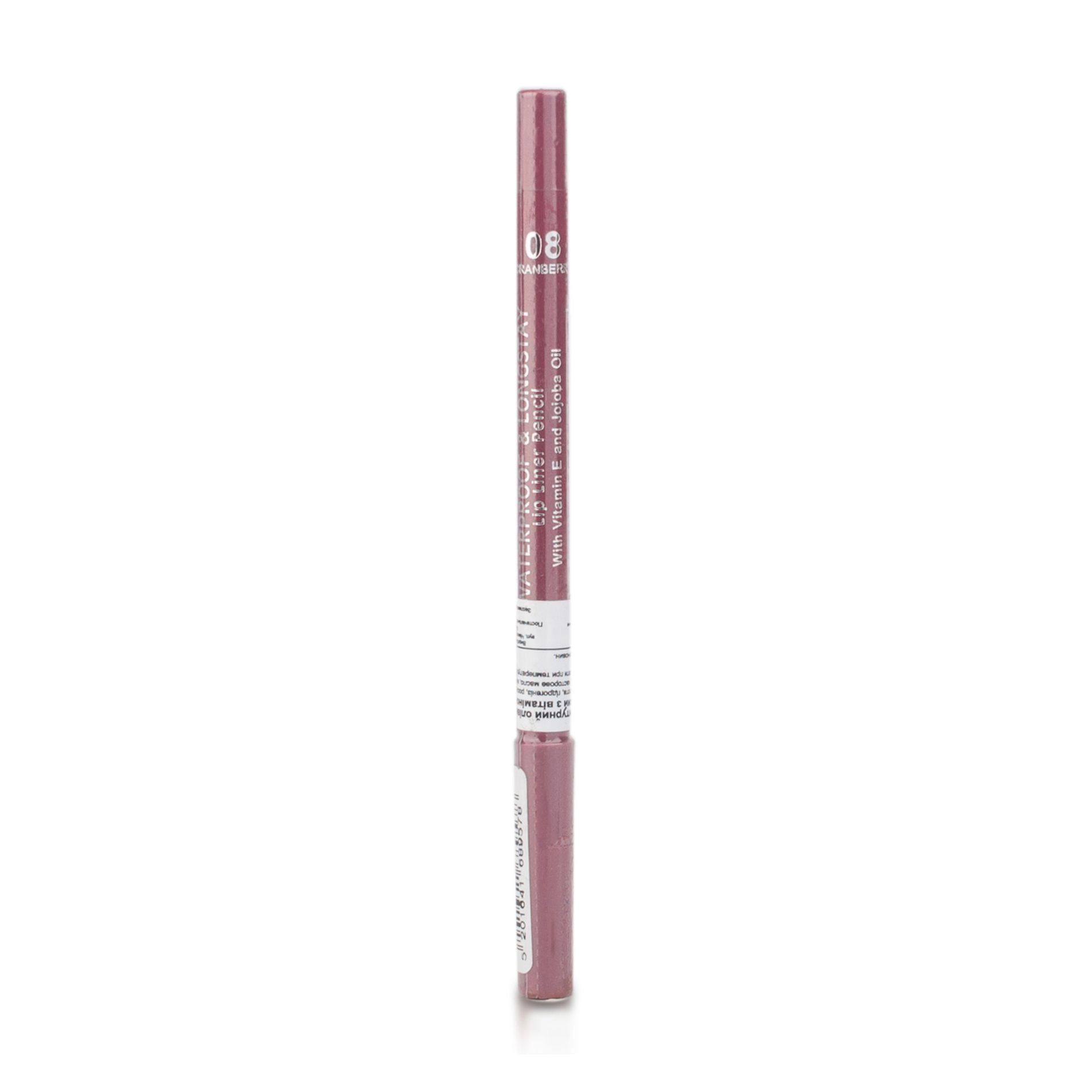 Seventeen Водостойкий карандаш для губ Supersmooth Waterproof Lipliner, 08 Cranberry, 1.2 г - фото N1