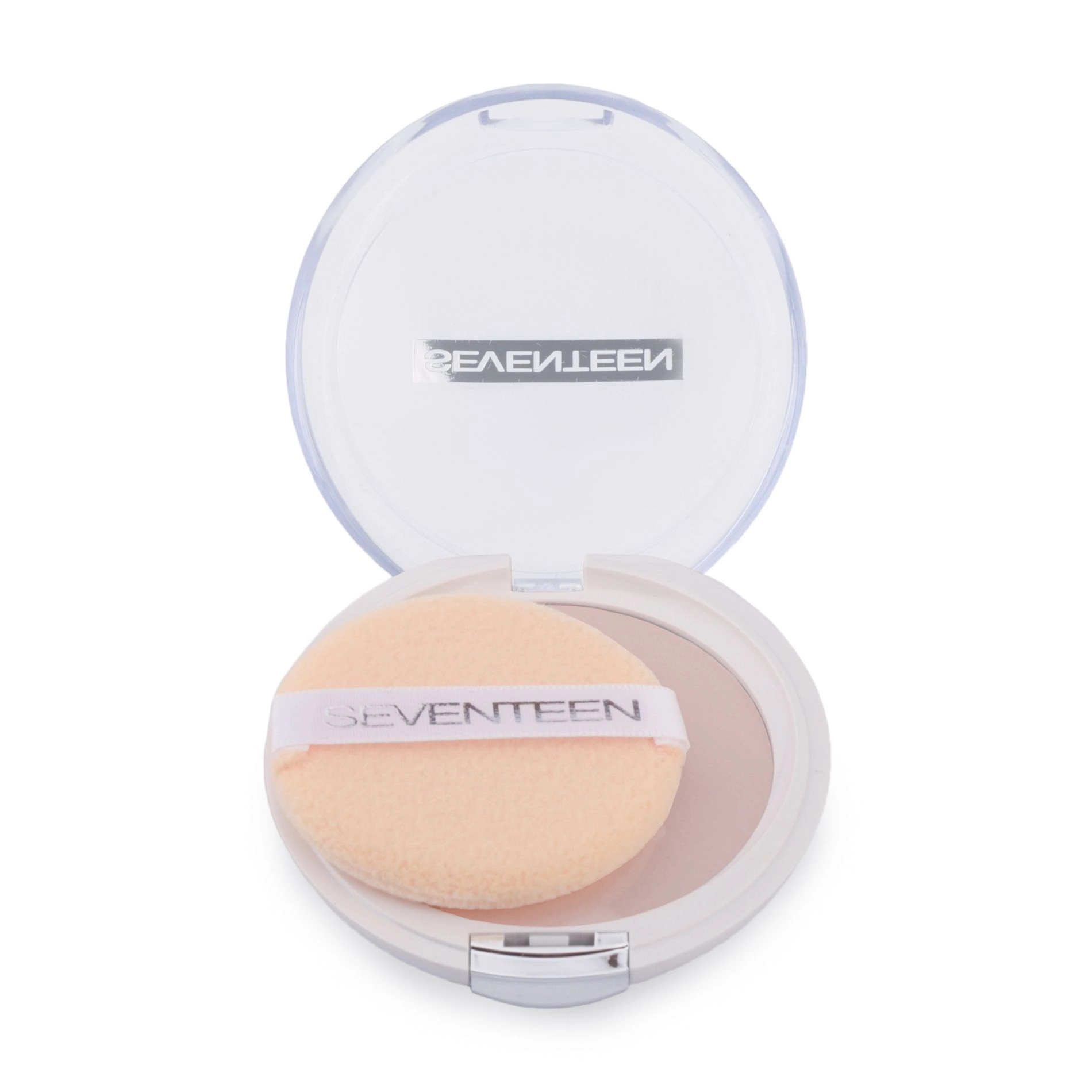 Seventeen Компактна пудра для обличчя Natural Silky Transparent Compact Powder з алое вера, 03 Medium Beige, 10 г - фото N1