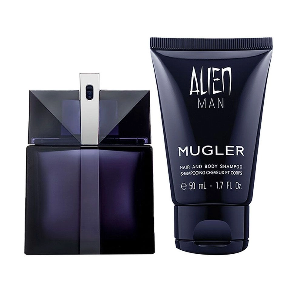 Thierry Mugler Парфюмированный набор мужской Alien (туалетная вода, 100 мл + гель для душа, 50 мл) - фото N2