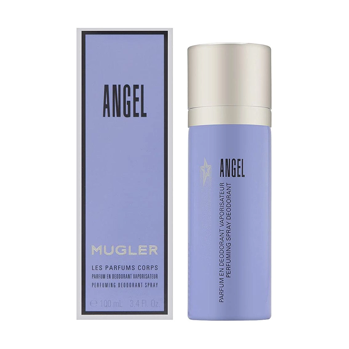 Thierry Mugler Парфюмированный дезодорант-спрей Angel женский, 100 мл - фото N1