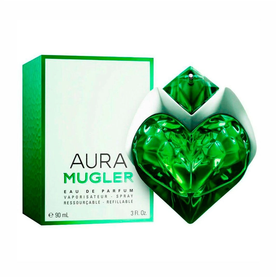 Thierry Mugler Aura Spray Refillable Парфумована вода жіноча, 90 мл - фото N2