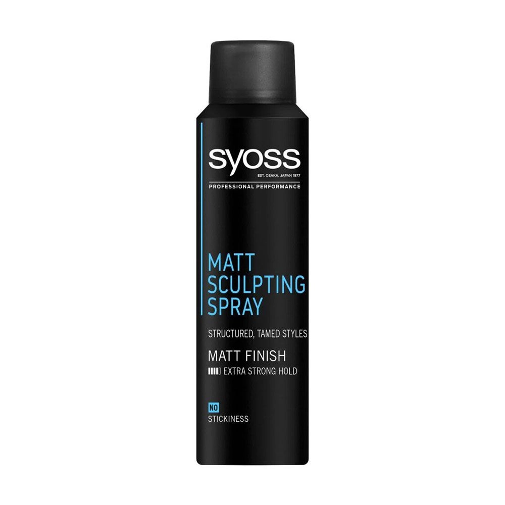 SYOSS Матирующий спрей для укладки волос Matt Sculpting Spray фиксация 5 (экстрасильная), 150 мл - фото N1