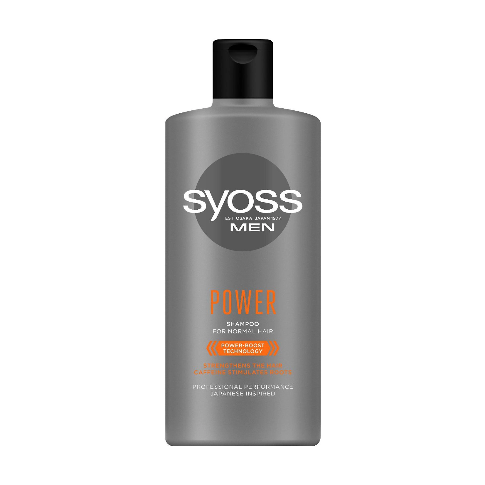 SYOSS Мужской шампунь Men Power Shampoo, для нормальных волос, 440 мл - фото N1