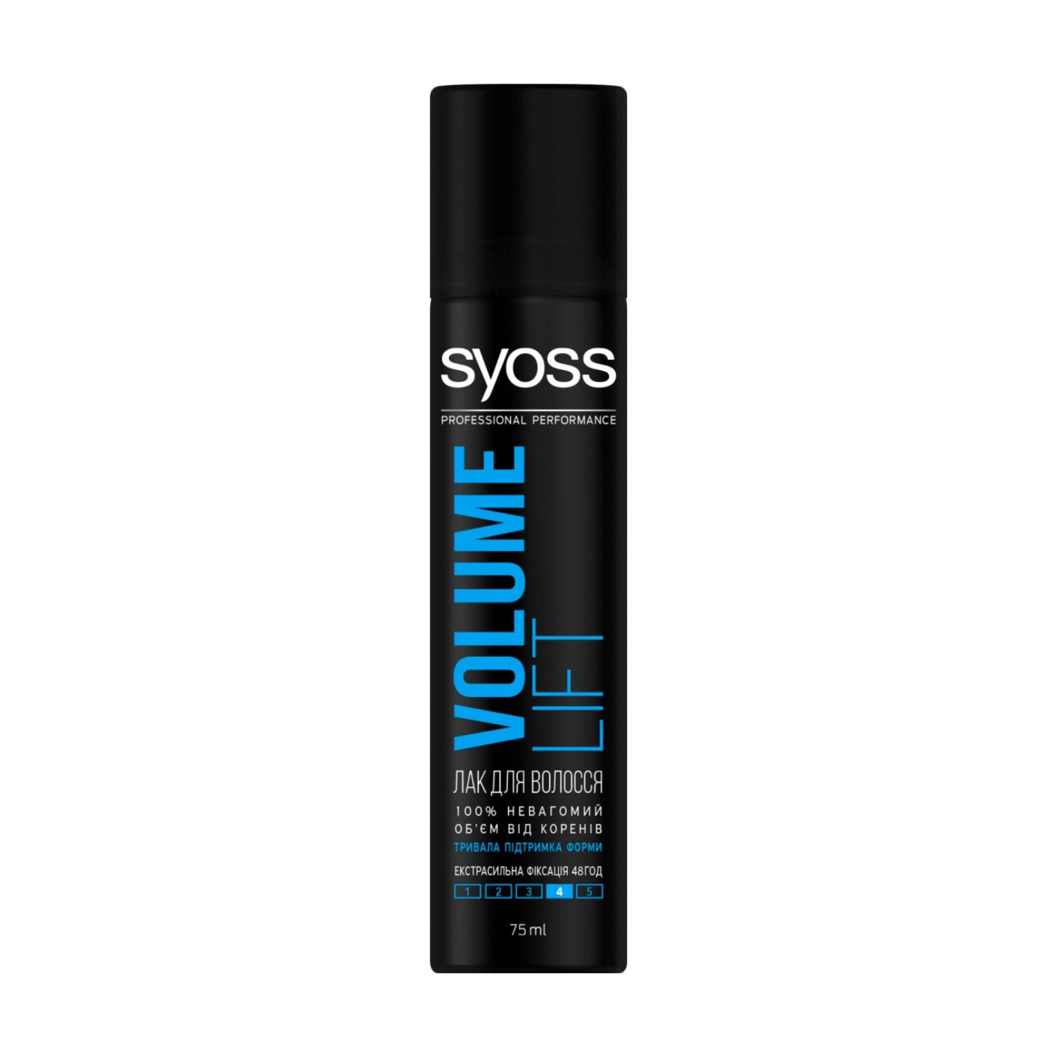 SYOSS Лак для волос Professional Performance Volume Lift Hairspray фиксация 4 (экстрасильная) - фото N1