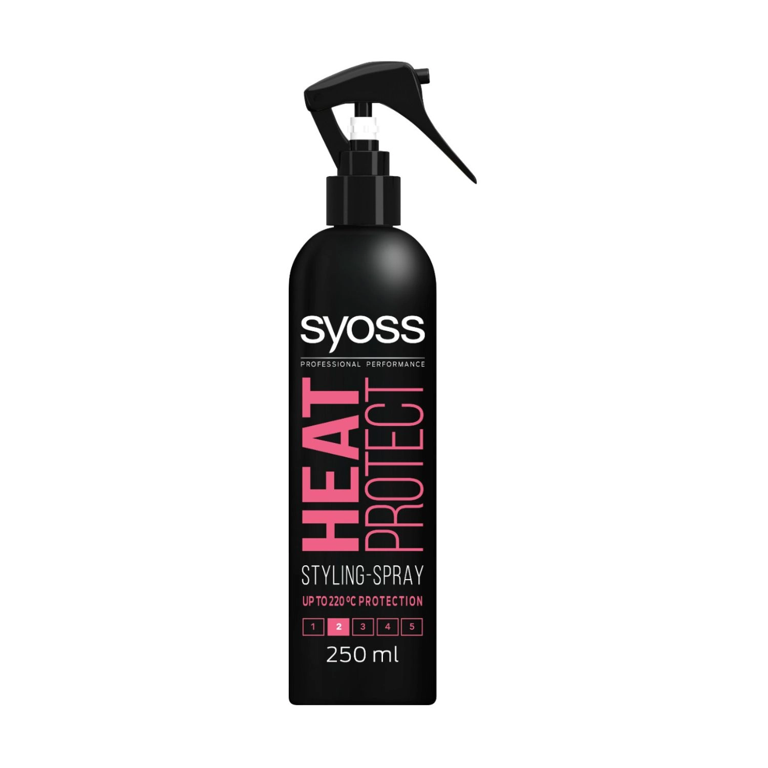 SYOSS Термозащитный спрей для укладки волос Heat Protect Styling Spray фиксация 2, 250 мл - фото N1