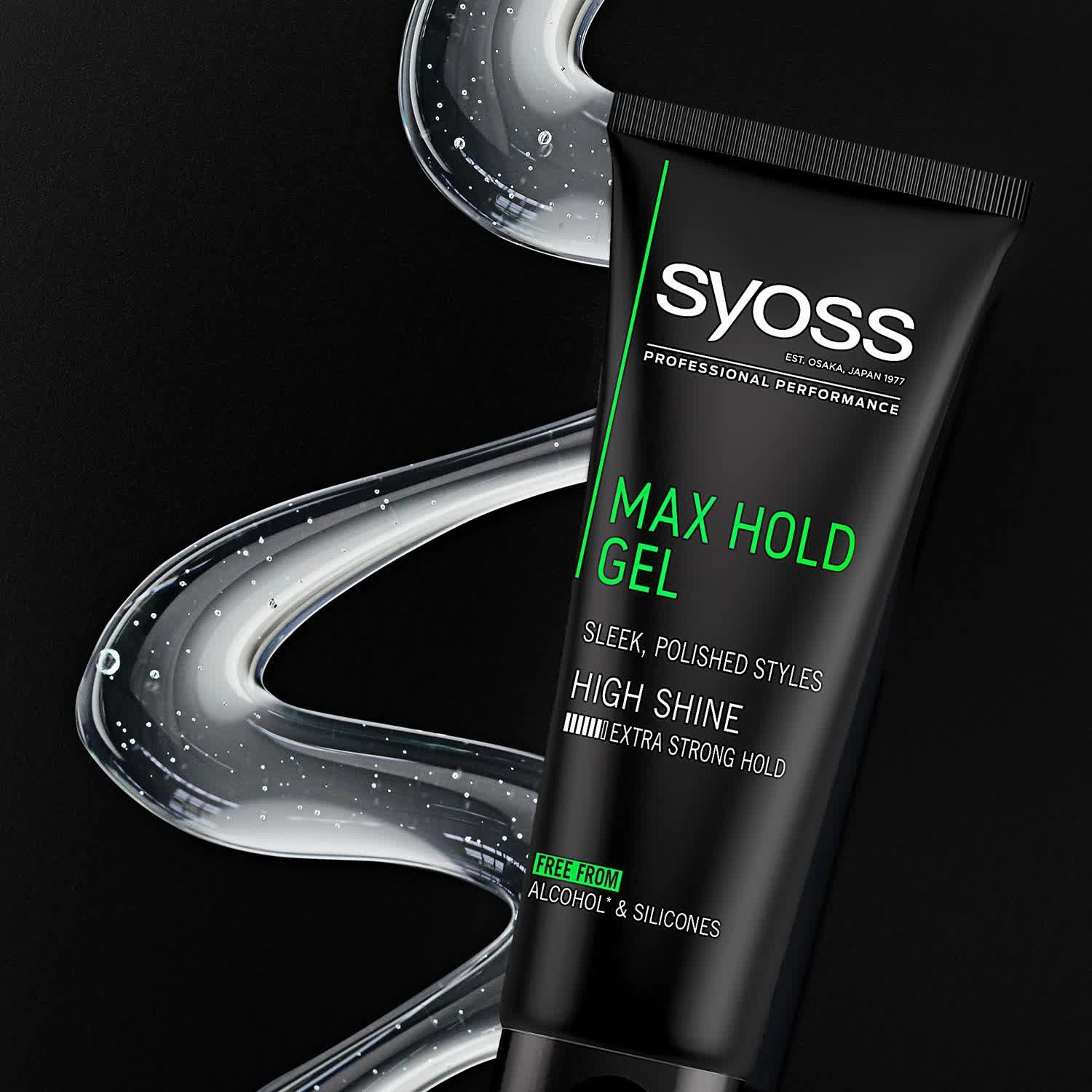 SYOSS Гель для укладання волосся Max Hold Power-Gel фіксація 5, 250 мл - фото N4