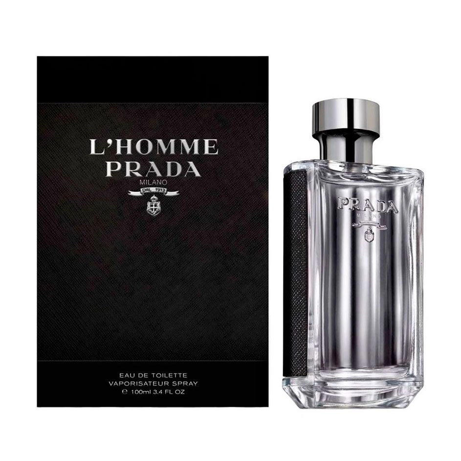 Prada L'Homme Туалетная вода мужская, 100 мл - фото N1