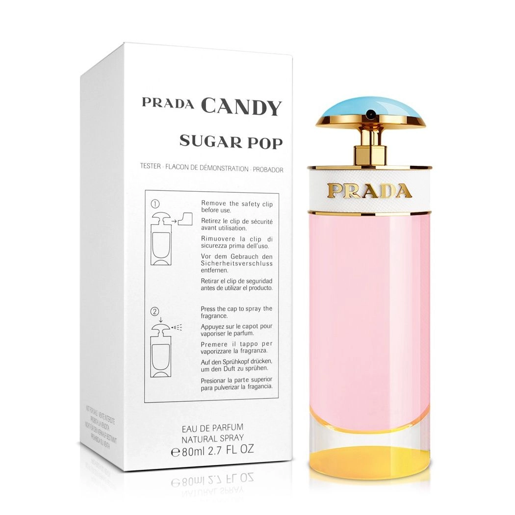 Prada Candy Sugar Pop Парфумована вода жіноча, 80 мл (тестер) - фото N1