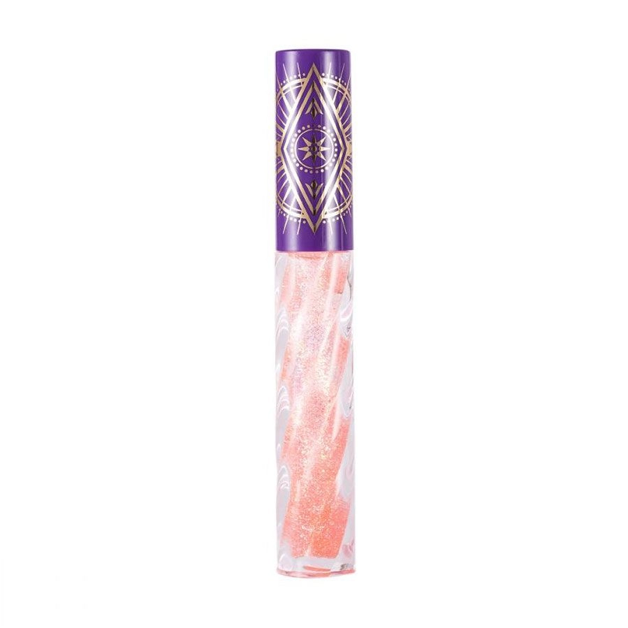 Vivienne Sabo Блеск для губ Lip Gloss a Levres Cristal 04 Прозрачный коралловый с разноцветным глиттером, 3 мл - фото N1