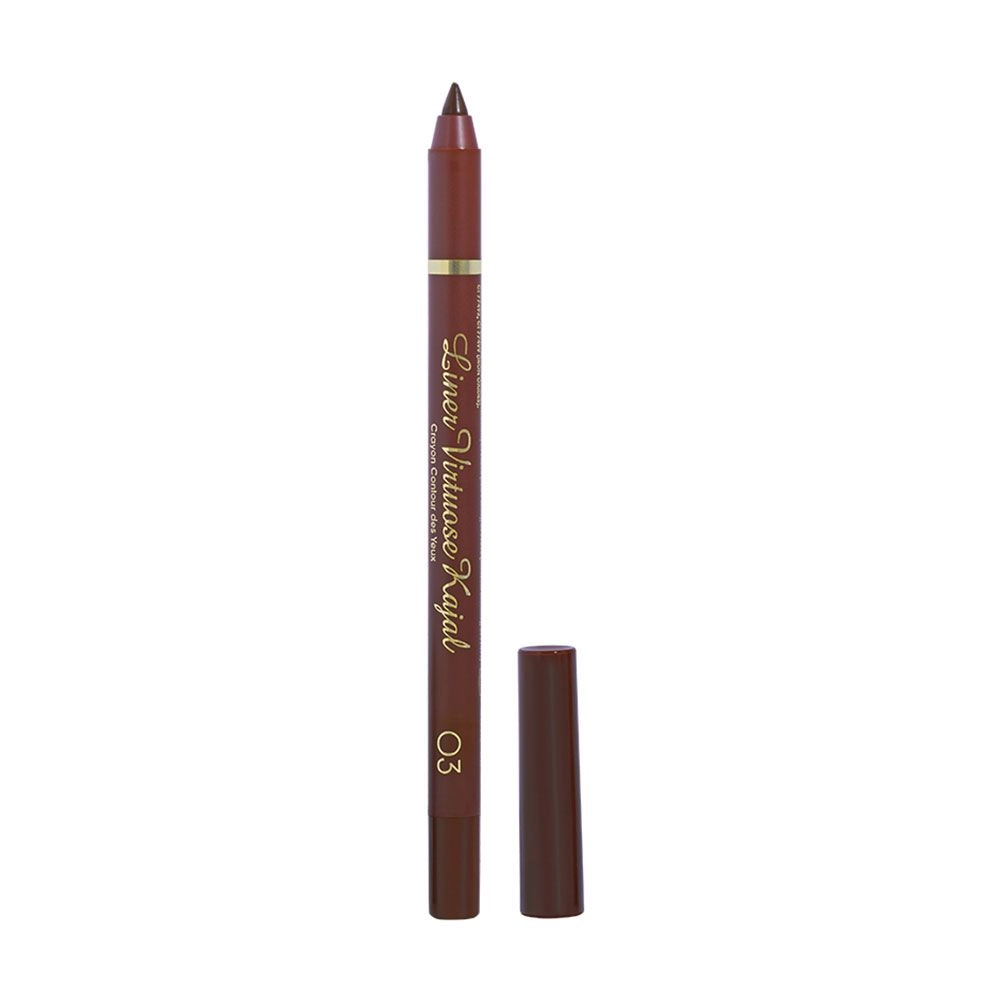 Vivienne Sabo Гелевий олівець для очей Liner Virtuose Kajal 03 Бордовий, стійкий, 1.1 г - фото N1