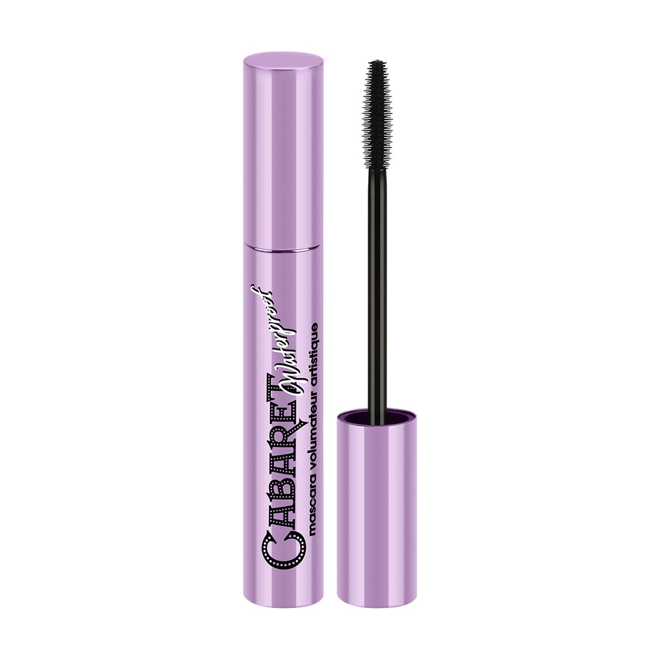 Водостійка туш для вій з ефектом сценічного об'єму - Vivienne Sabo Cabaret Premiere Waterproof Mascara, 01 черная, 9 мл - фото N1