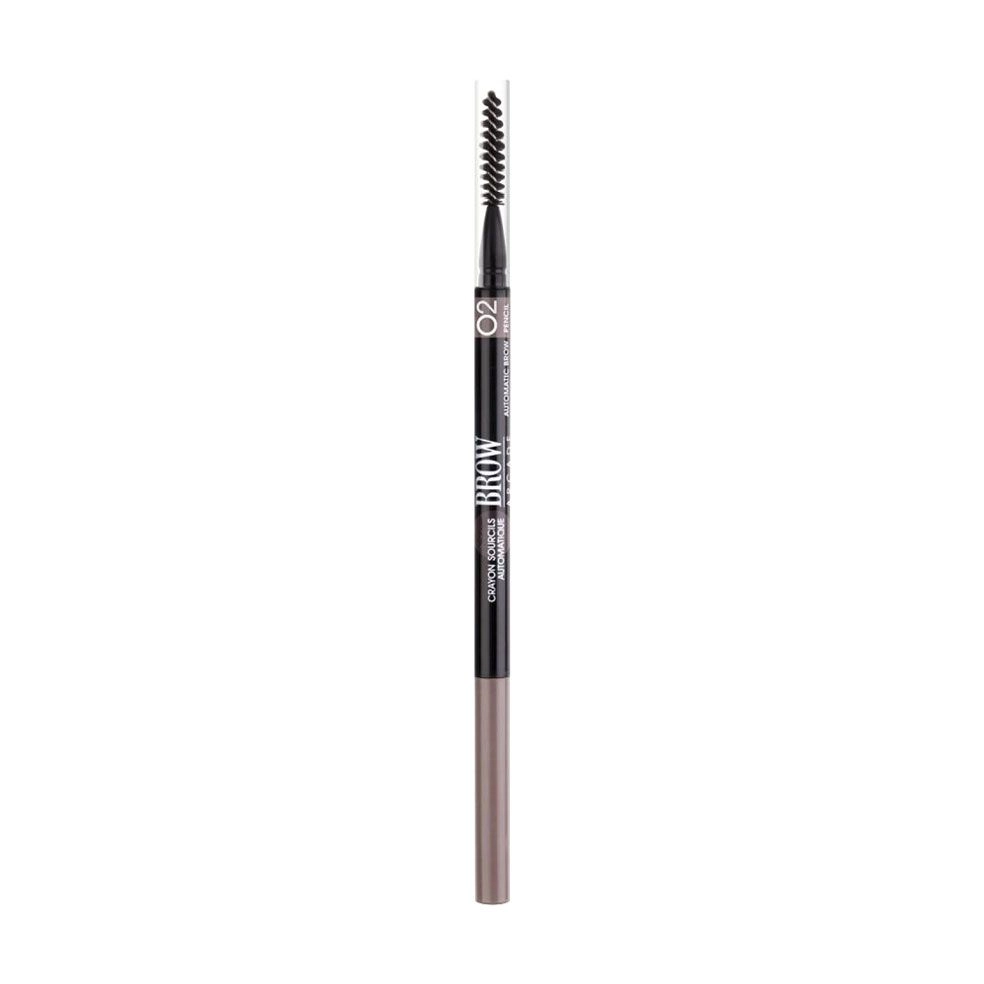 Vivienne Sabo Автоматический карандаш для бровей Brow Arcade 02 Коричневый, с щеточкой, 0.1 г - фото N1