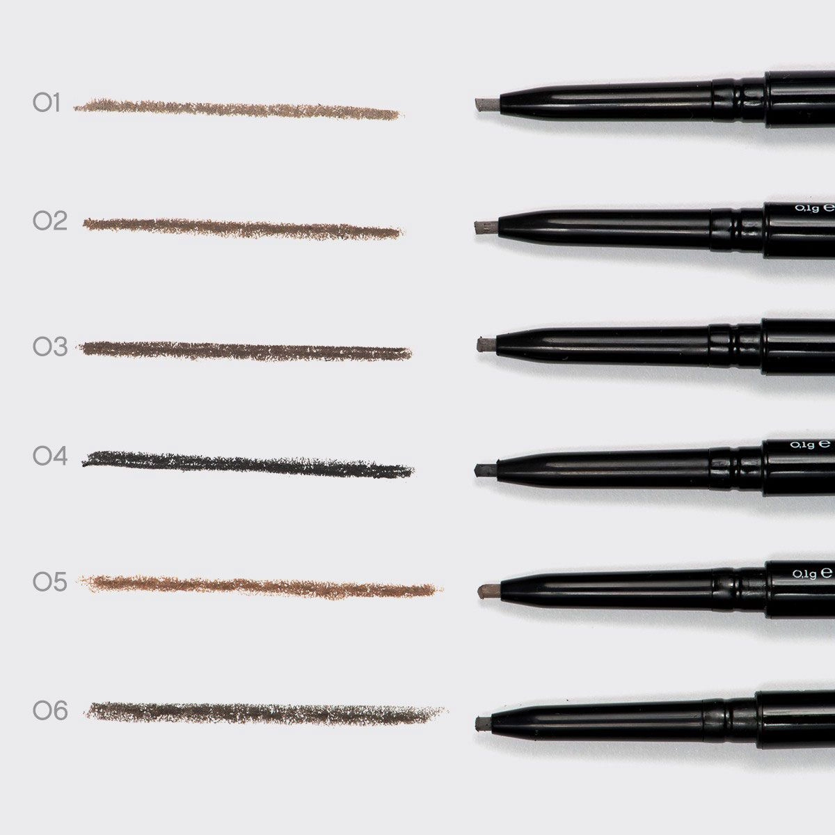 Vivienne Sabo Автоматический карандаш для бровей Brow Arcade 03 Темно-коричневый, с щеточкой, 0.1 г - фото N5
