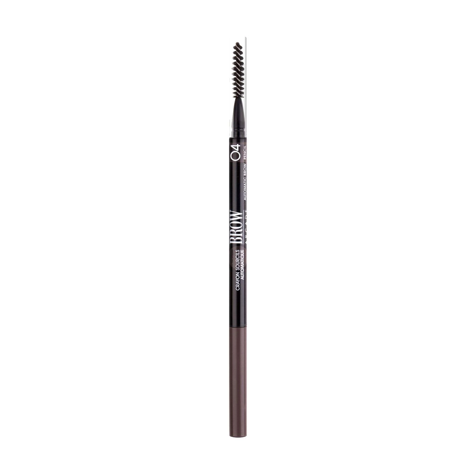 Vivienne Sabo Автоматичний олівець для брів Brow Arcade 04 Сіро-коричневий, з щіточкою, 0.1 г - фото N1