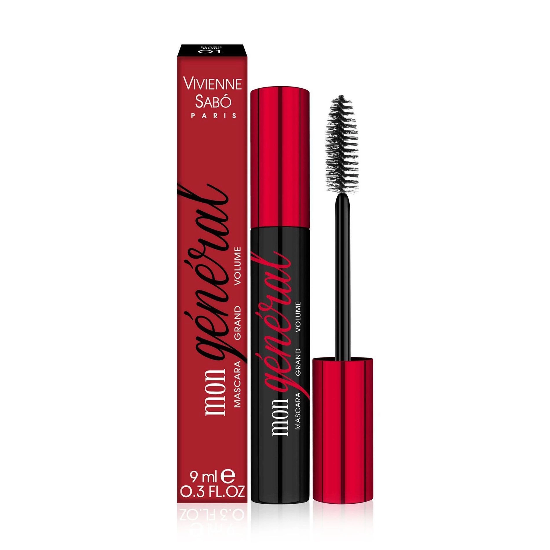 Vivienne Sabo Тушь для ресниц Mon General Mascara Grand Volume Black, 9 мл - фото N1