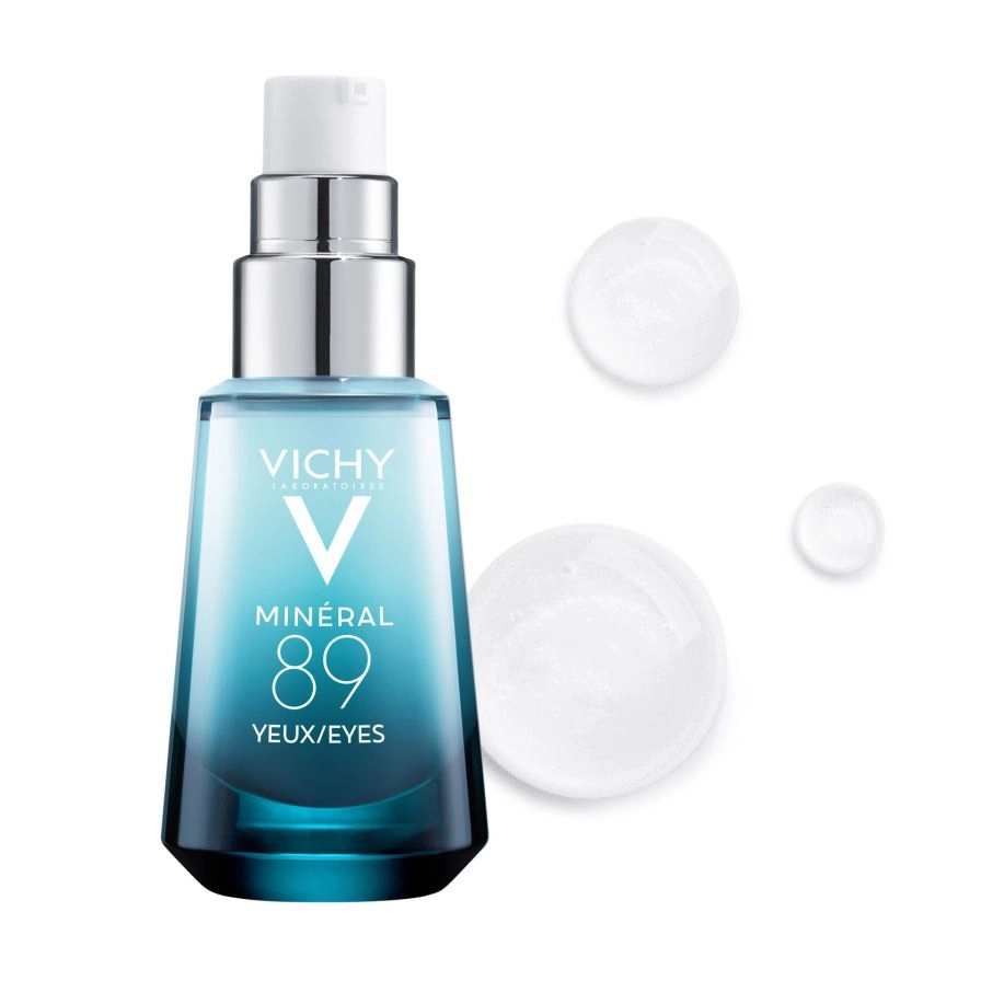 Vichy Гель Mineral 89 для увлажнения и восстановления кожи вокруг глаз, 15 мл - фото N2