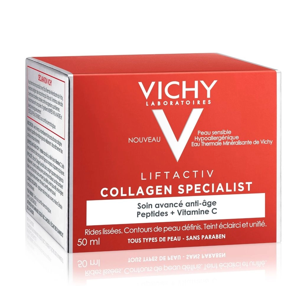 Vichy Антивіковий крем-догляд для обличчя LiftActiv Collagen Specialist для всіх типів шкіри, 50 мл - фото N2