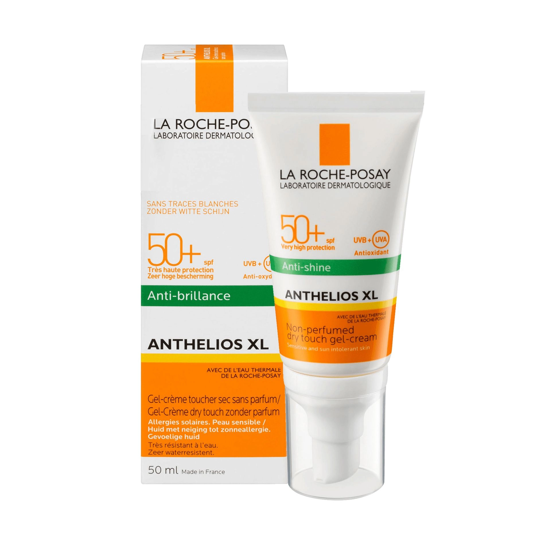 La Roche-Posay Сонцезахисний крем-гель для обличчя Anthelios XL Gel-Crema SPF 50+ матувальний, 50 мл - фото N2