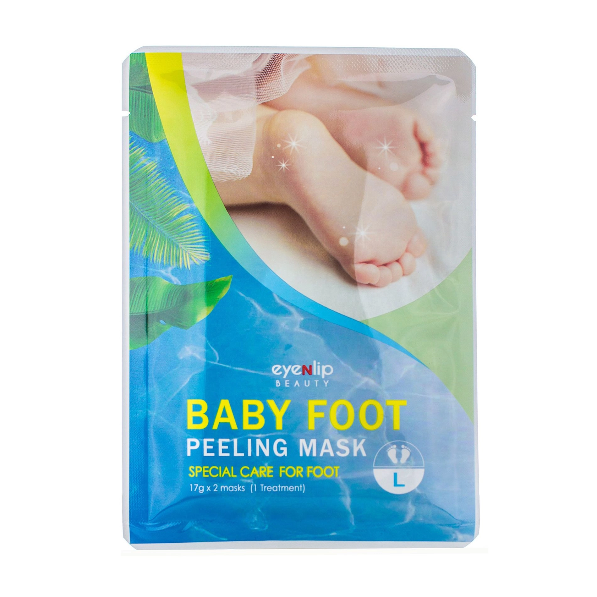 Eyenlip Пілінг-маска для ніг Baby Foot Peeling Mask Large, 2 шт - фото N1