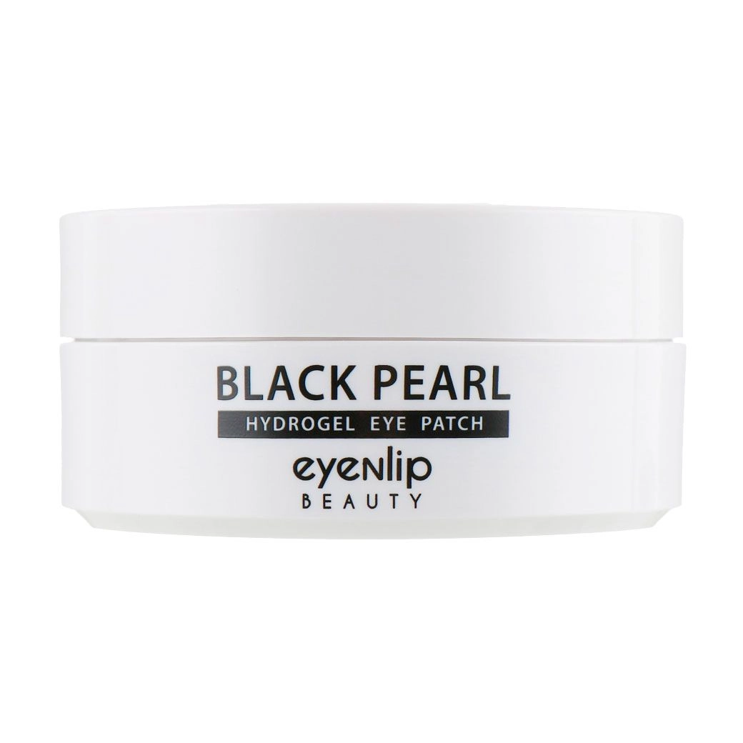 Гидрогелевые патчи для кожи вокруг глаз с черным жемчугом - Eyenlip Black Pearl Hydrogel Eye Patch, 60 шт - фото N1