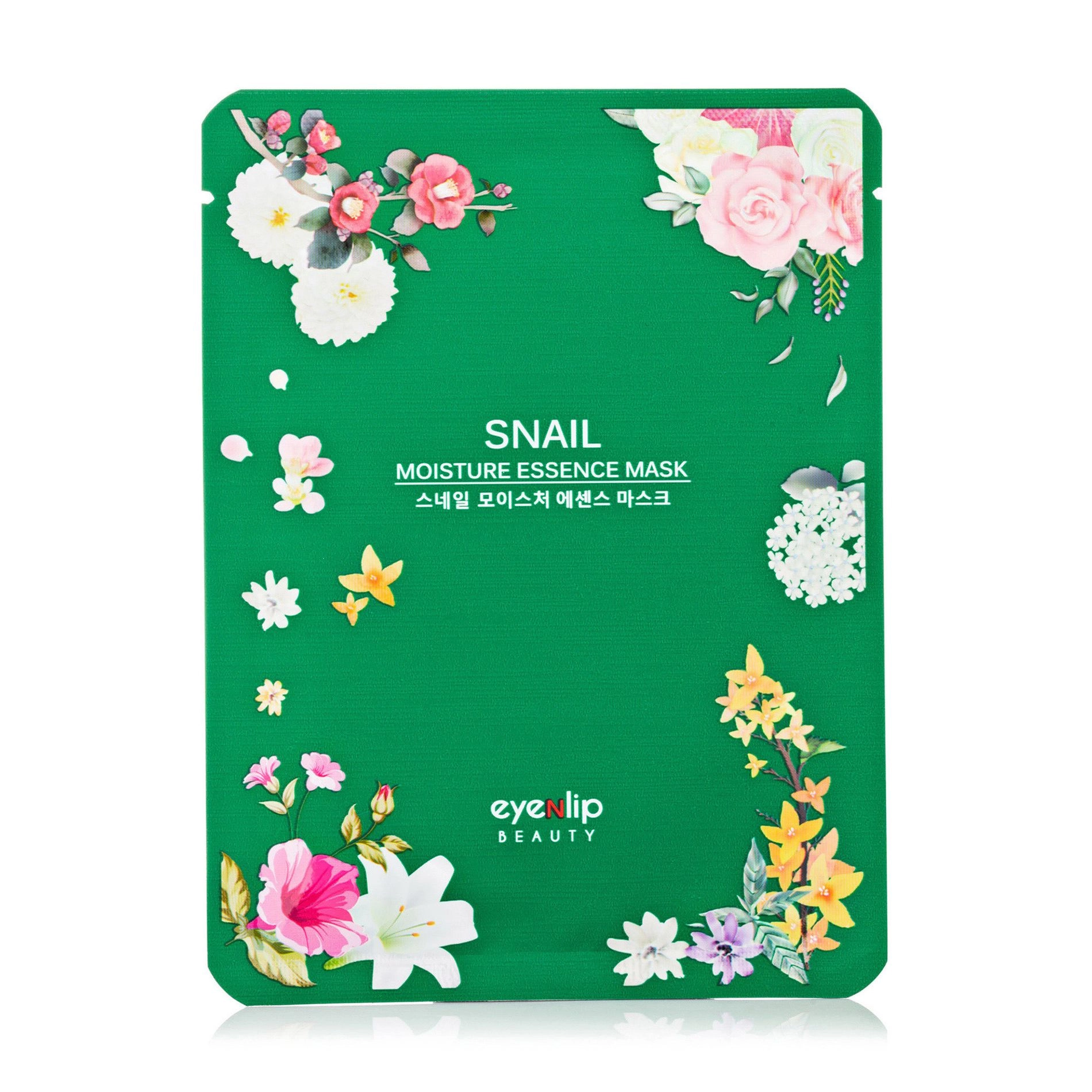 Eyenlip Тканевая маска для лица Snail Moisture Essence Mask с экстрактом улитки, 25 мл - фото N1