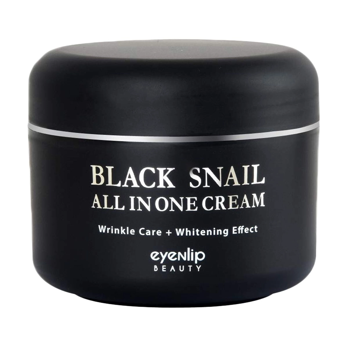 Восстанавливающий крем для лица с муцином черной улитки - Eyenlip Black Snail All In One Cream, 100 мл - фото N1