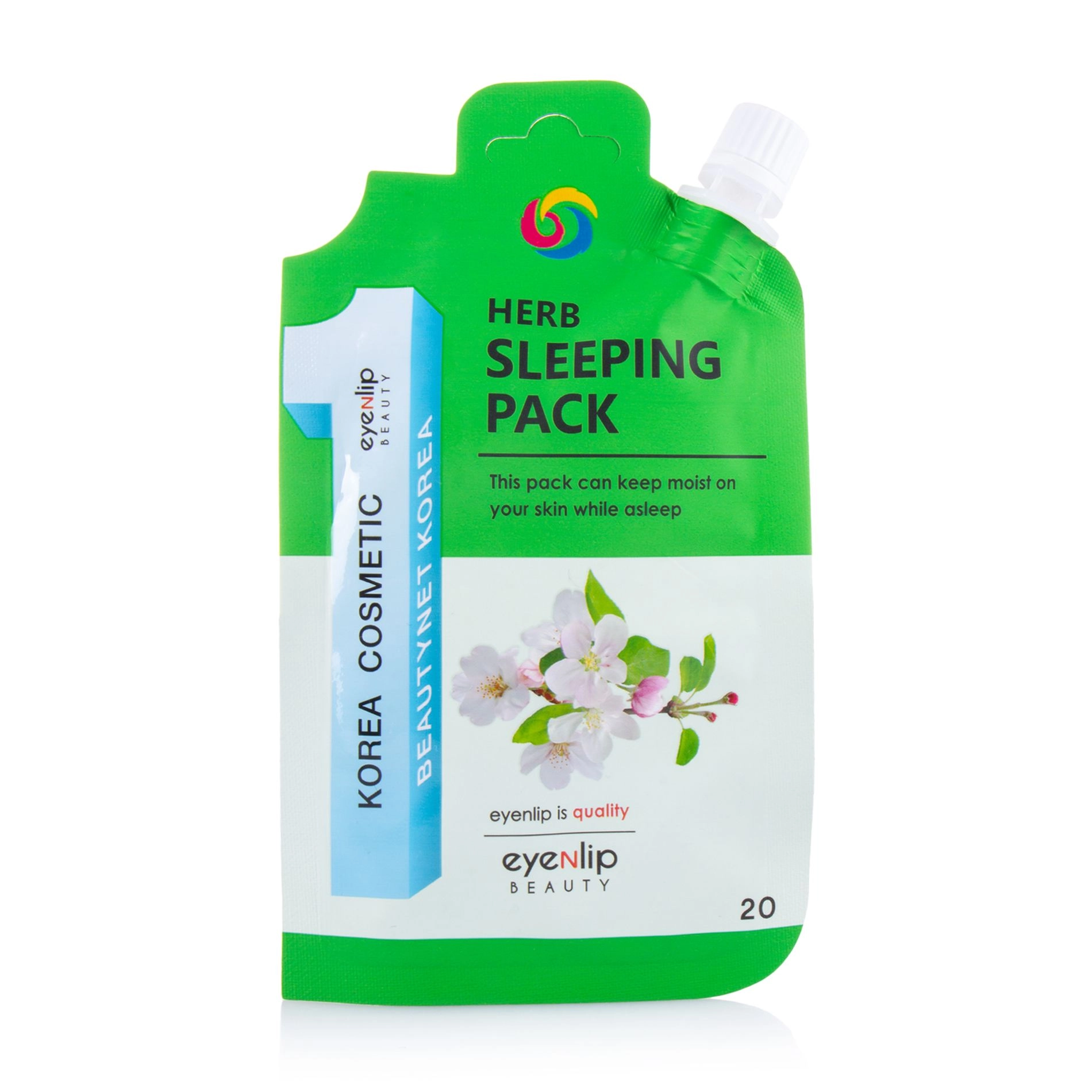 Eyenlip Нічна маска для обличчя Herb Sleeping Pack, 20 г - фото N1
