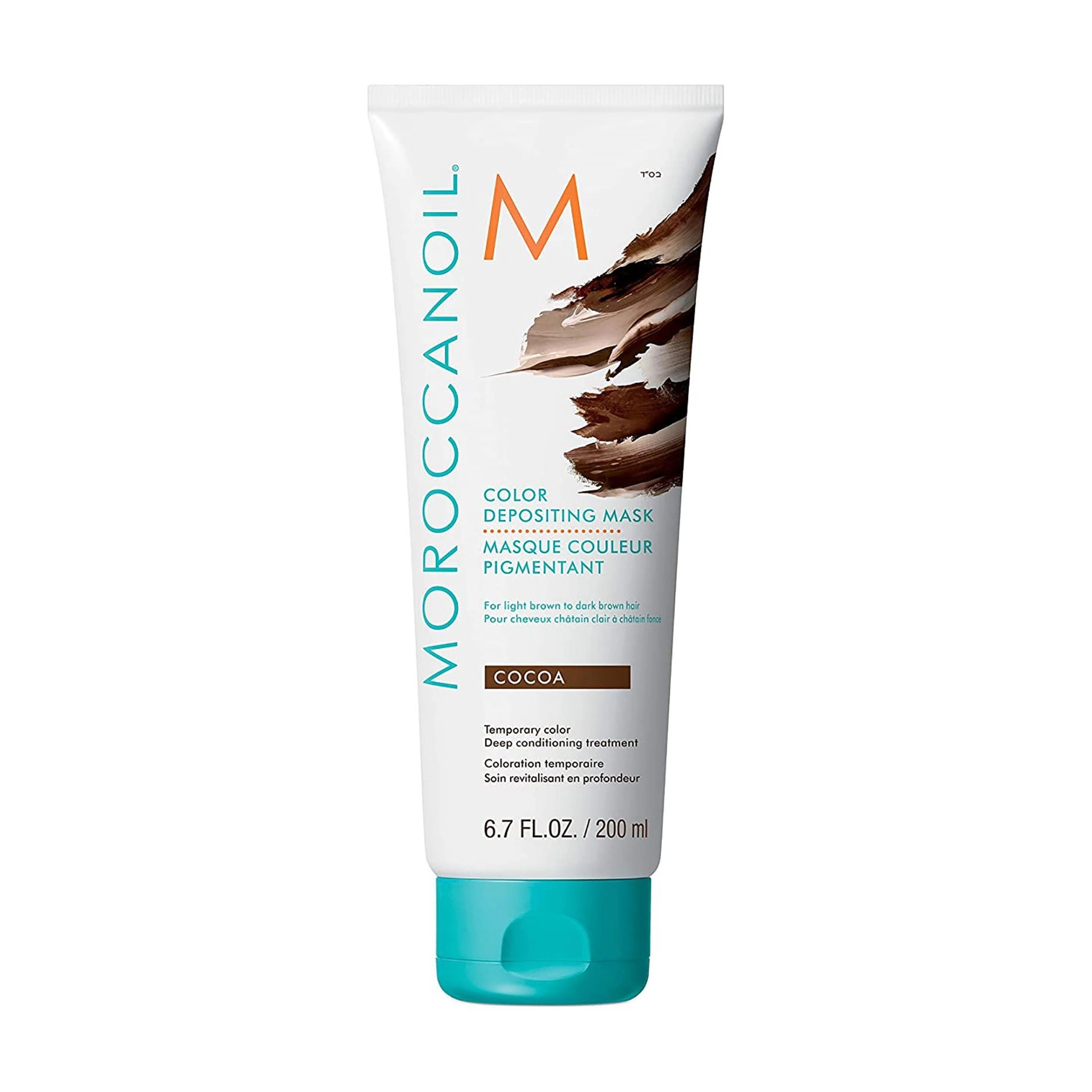 Оттеночная маска для светло-коричневых и темно-коричневых волос - Moroccanoil Color Depositing, Cocoa, 200 мл - фото N1