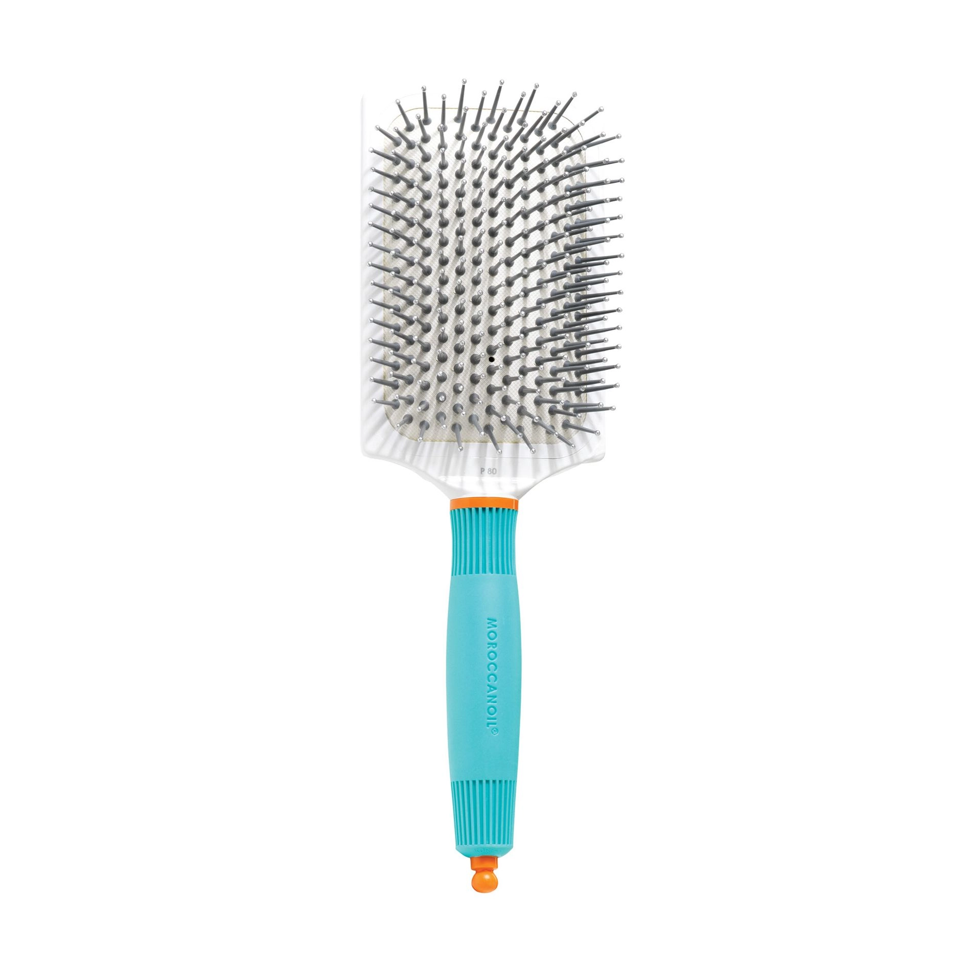 Керамічна плоска щітка для волосся - Moroccanoil Ceramic Ionic Paddle Hair Brush XLPRO, 1 шт - фото N4