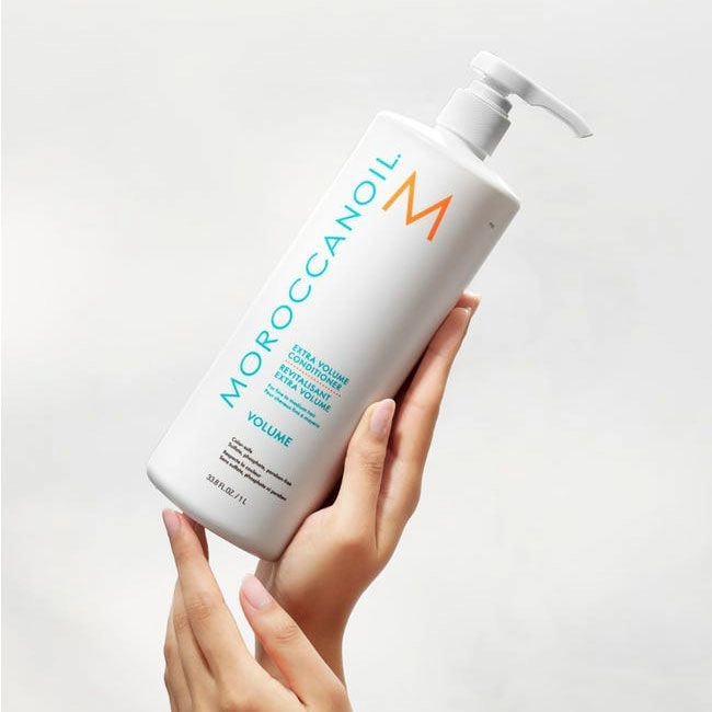 Moroccanoil Кондиционер Extra Volume Conditioner Экстраобъем, для тонких волос, 1 л - фото N3