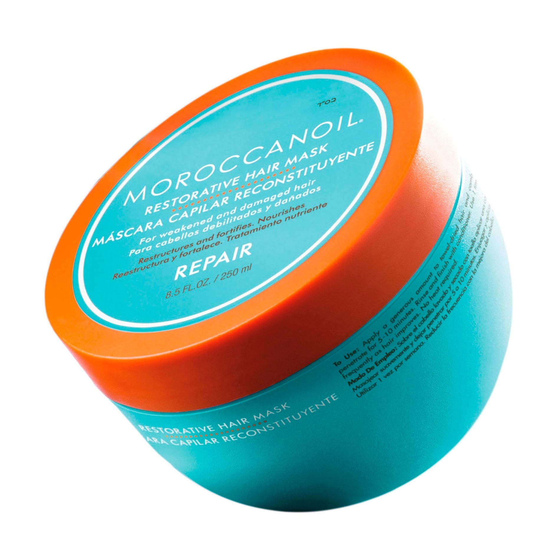 Восстанавливающая маска для волос - Moroccanoil Restorative Hair Mask, 250 мл - фото N1